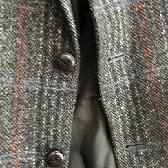 Vintage 80s Sears Blazer Wool Blend Suit Coat Jacket Size 42 R - Picture 15 of 16